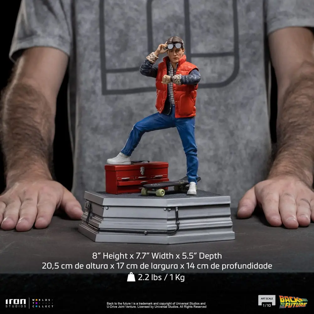 Back to the Future Art Scale Kip 1/10 Marty McFly 20 cm fotografija izdelka