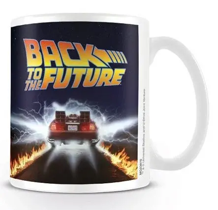 Back To The Future skodelica Delorean fotografija izdelka