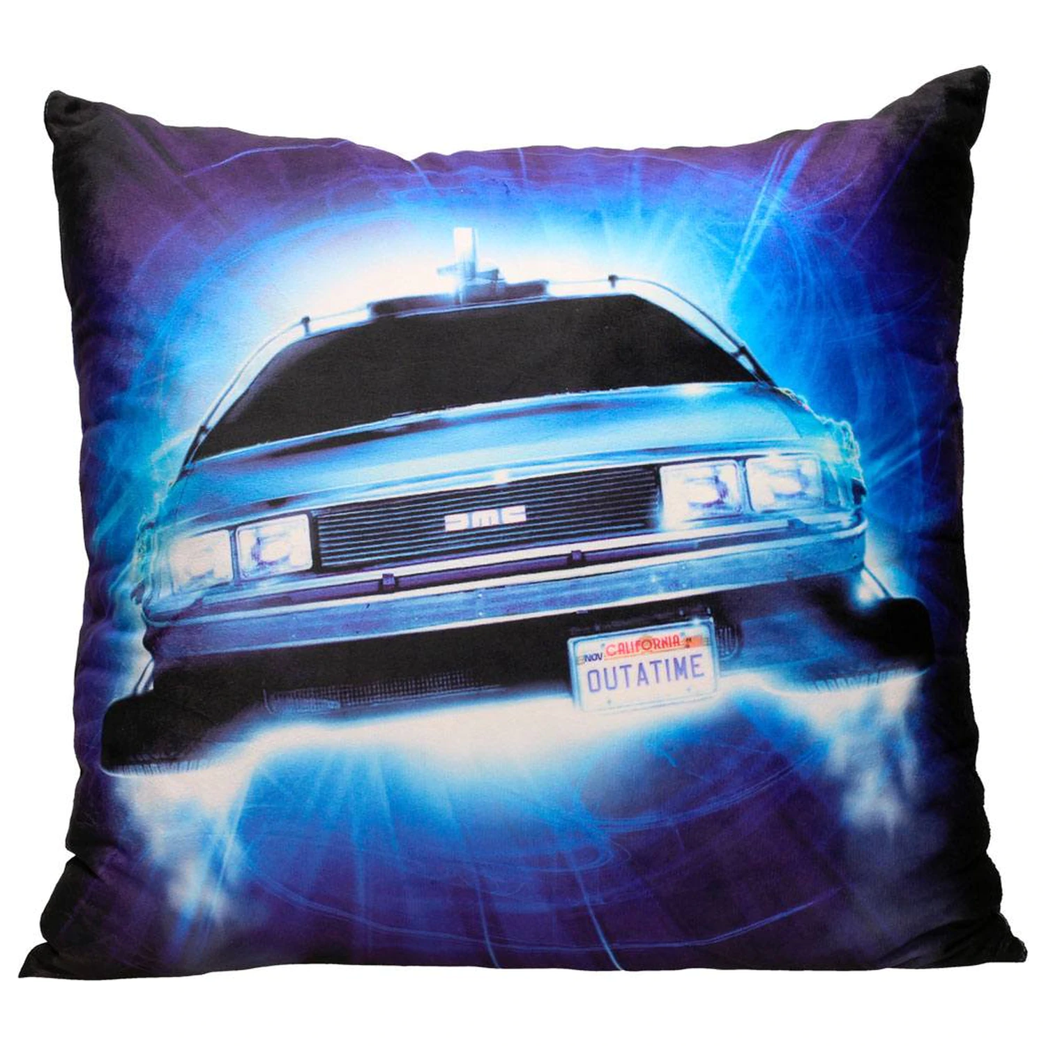 Back to the Future Vzglavnik DeLorean Roads 45 cm fotografija izdelka