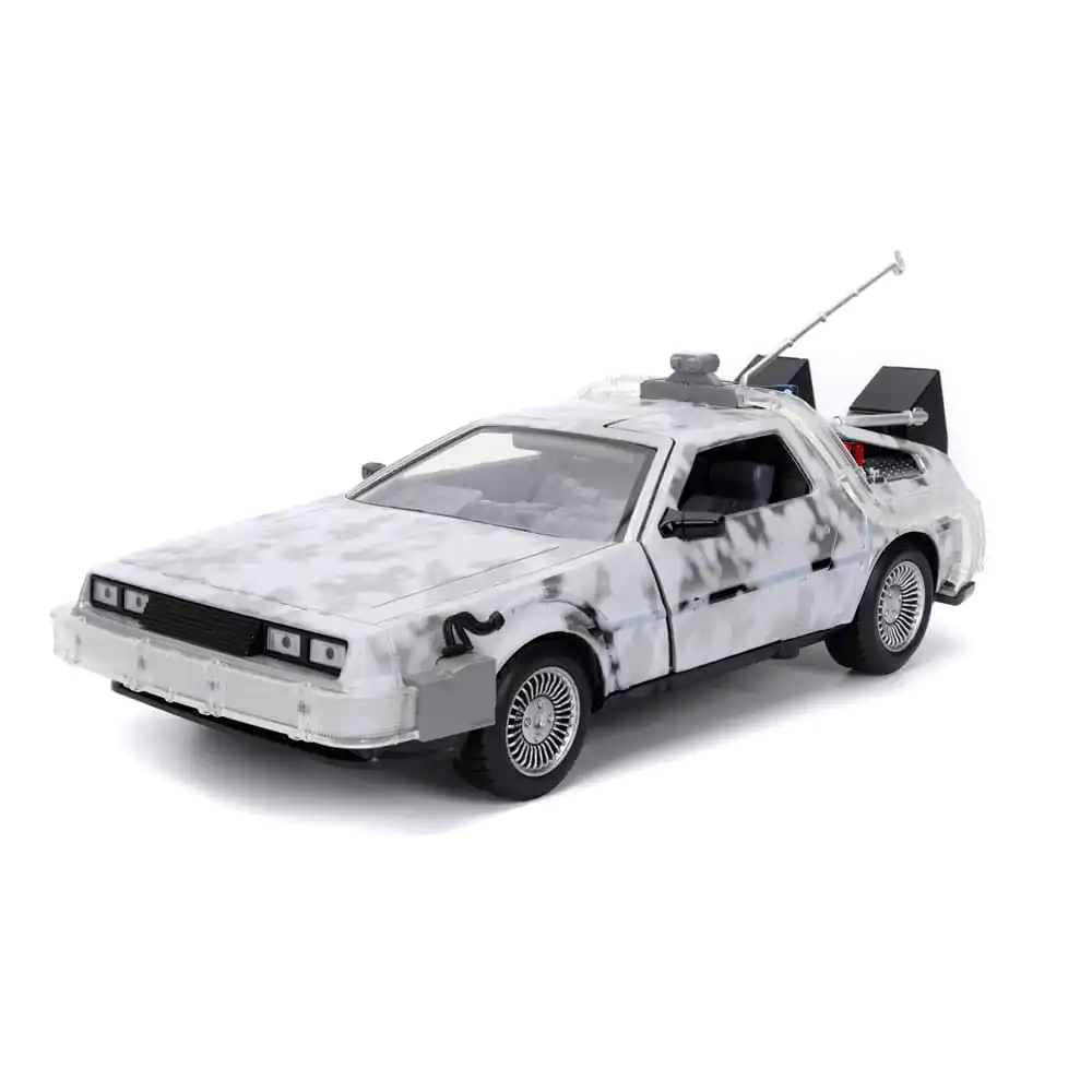 Back to the Future Diecast Model 1/24 Model Time Machine Frost fotografija izdelka