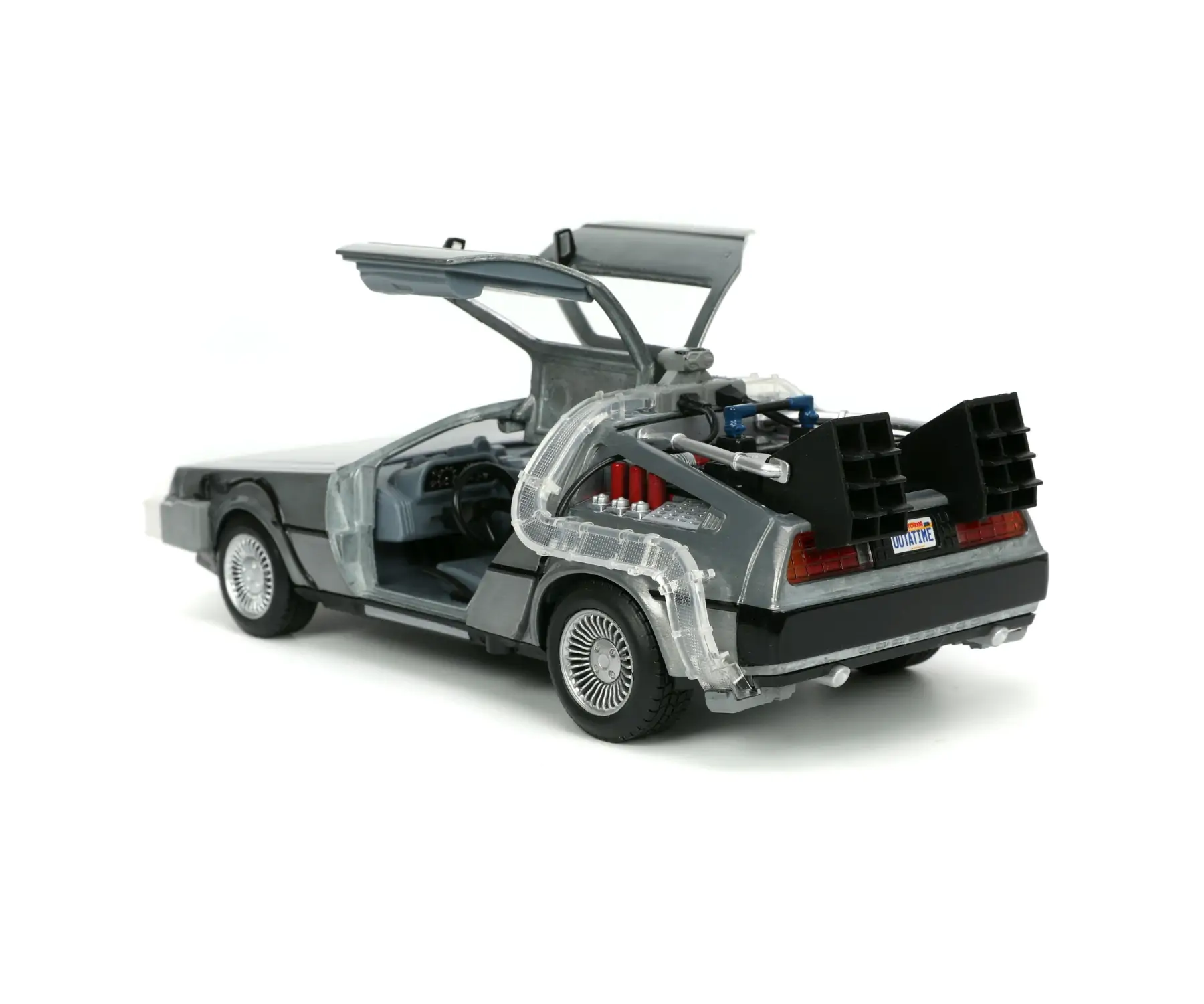 Back to the Future Diecast Model 1/24 Model časovnega stroja 1 fotografija izdelka