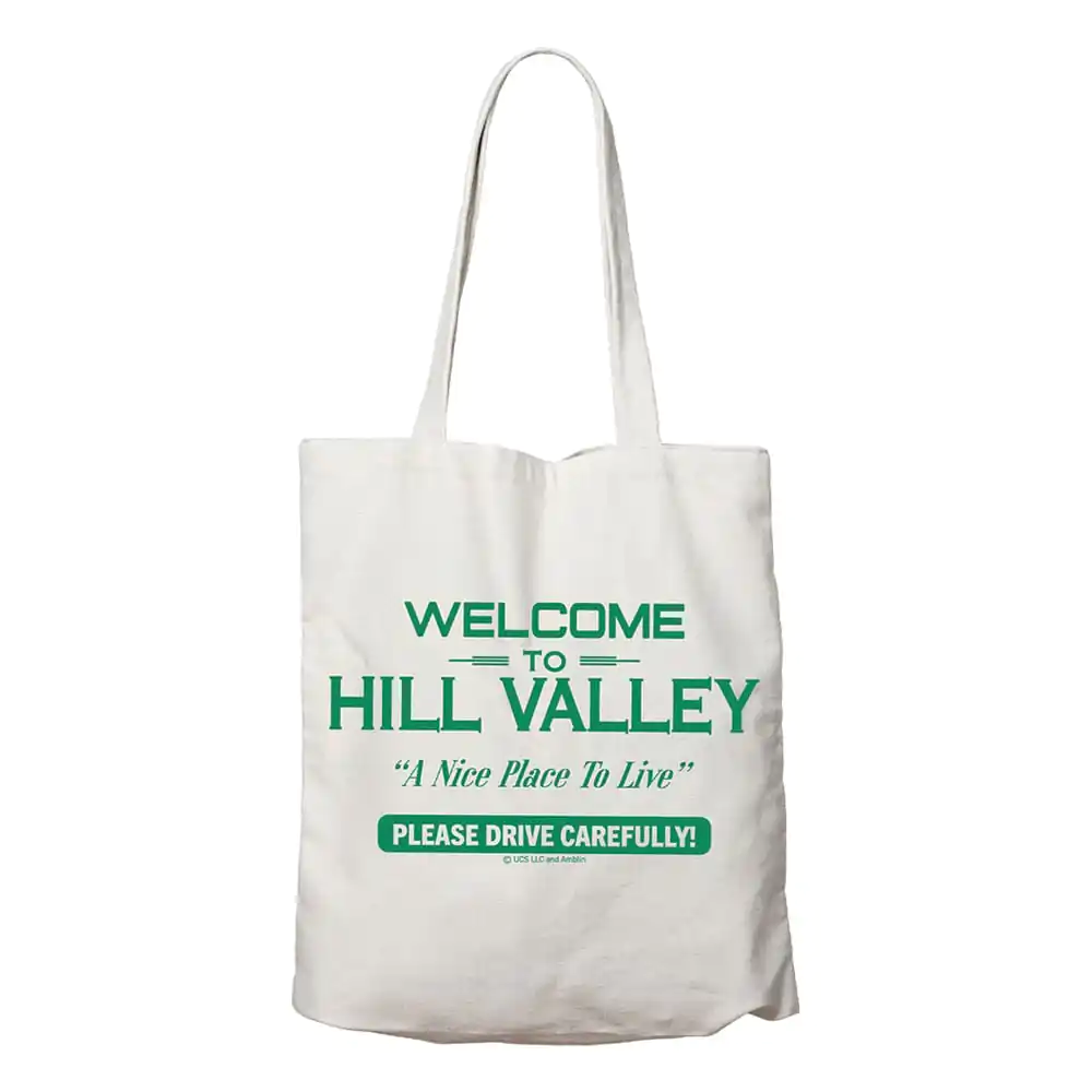 Tote Bag Nazaj v prihodnost Hill Valley fotografija izdelka