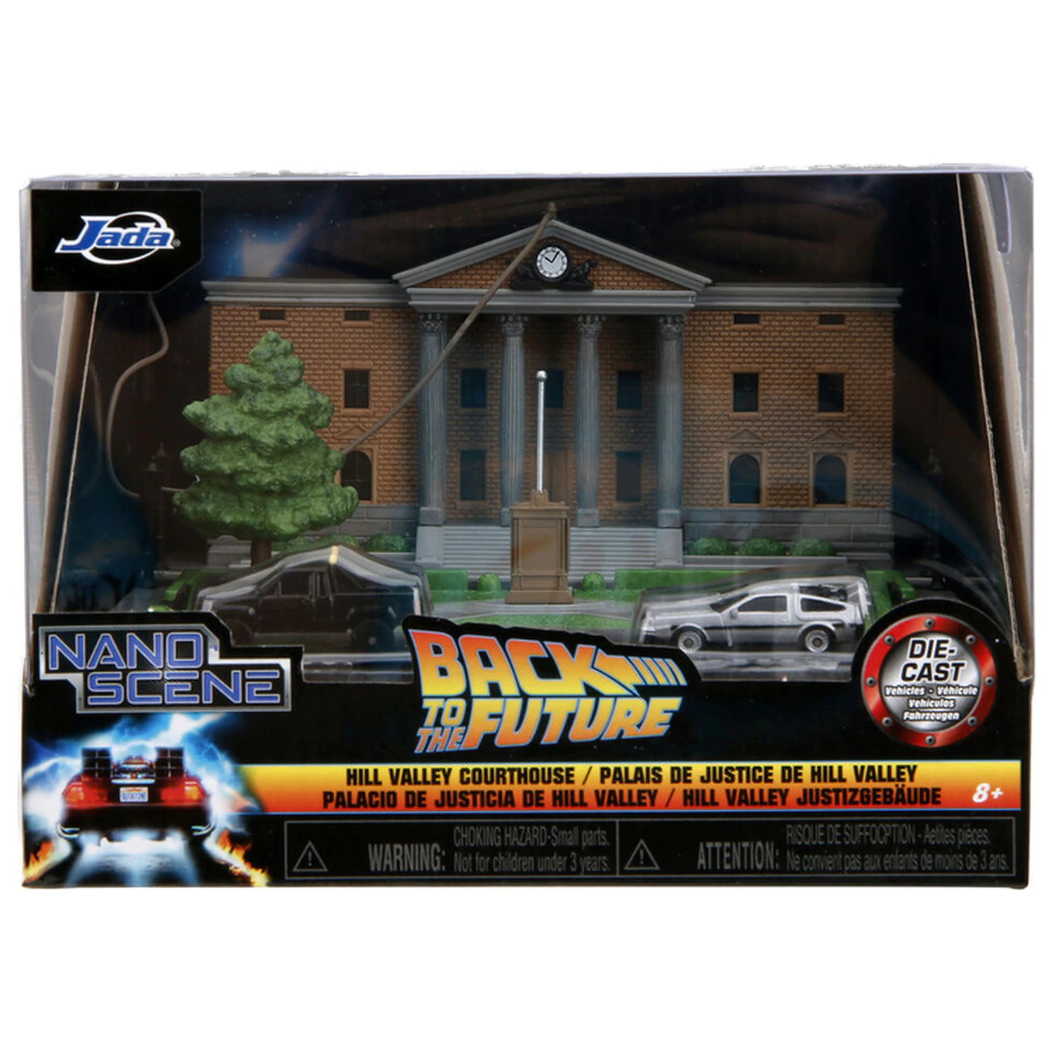 Back To The Future Hill Valley Court Square diorama replika fotografija izdelka