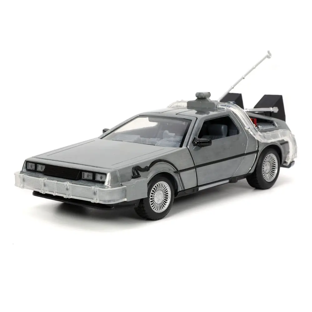 Back to the Future Hollywood Rides Diecast Model 1/24 Back to the Future 1 Vremeplov (časovni stroj) fotografija izdelka