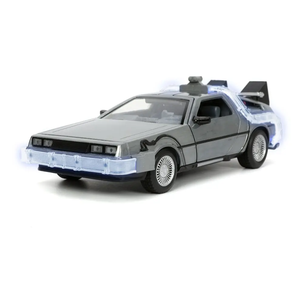 Back to the Future Hollywood Rides Diecast Model 1/24 Back to the Future 1 Vremeplov (časovni stroj) fotografija izdelka