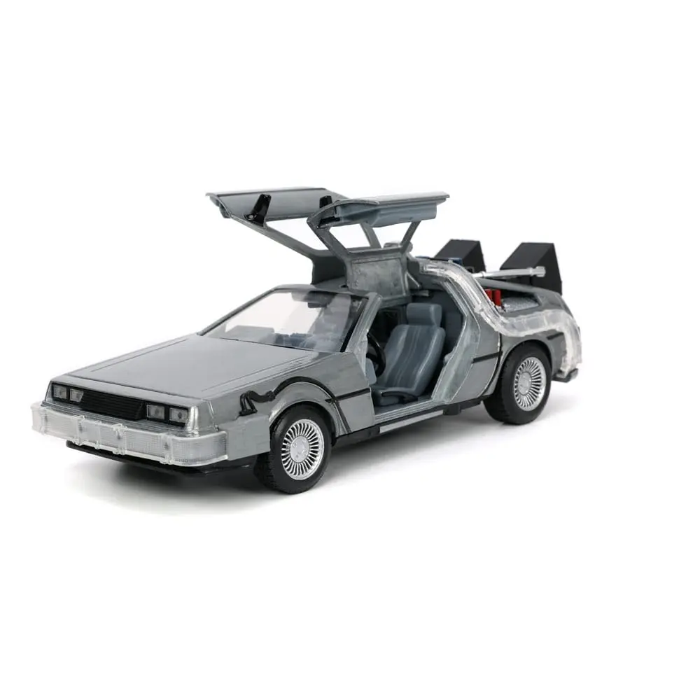 Back to the Future Hollywood Rides Diecast Model 1/24 Back to the Future 1 Vremeplov (časovni stroj) fotografija izdelka