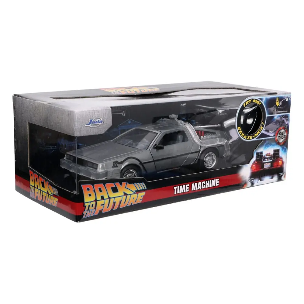 Back to the Future Hollywood Rides Diecast Model 1/24 Back to the Future 1 Vremeplov (časovni stroj) fotografija izdelka