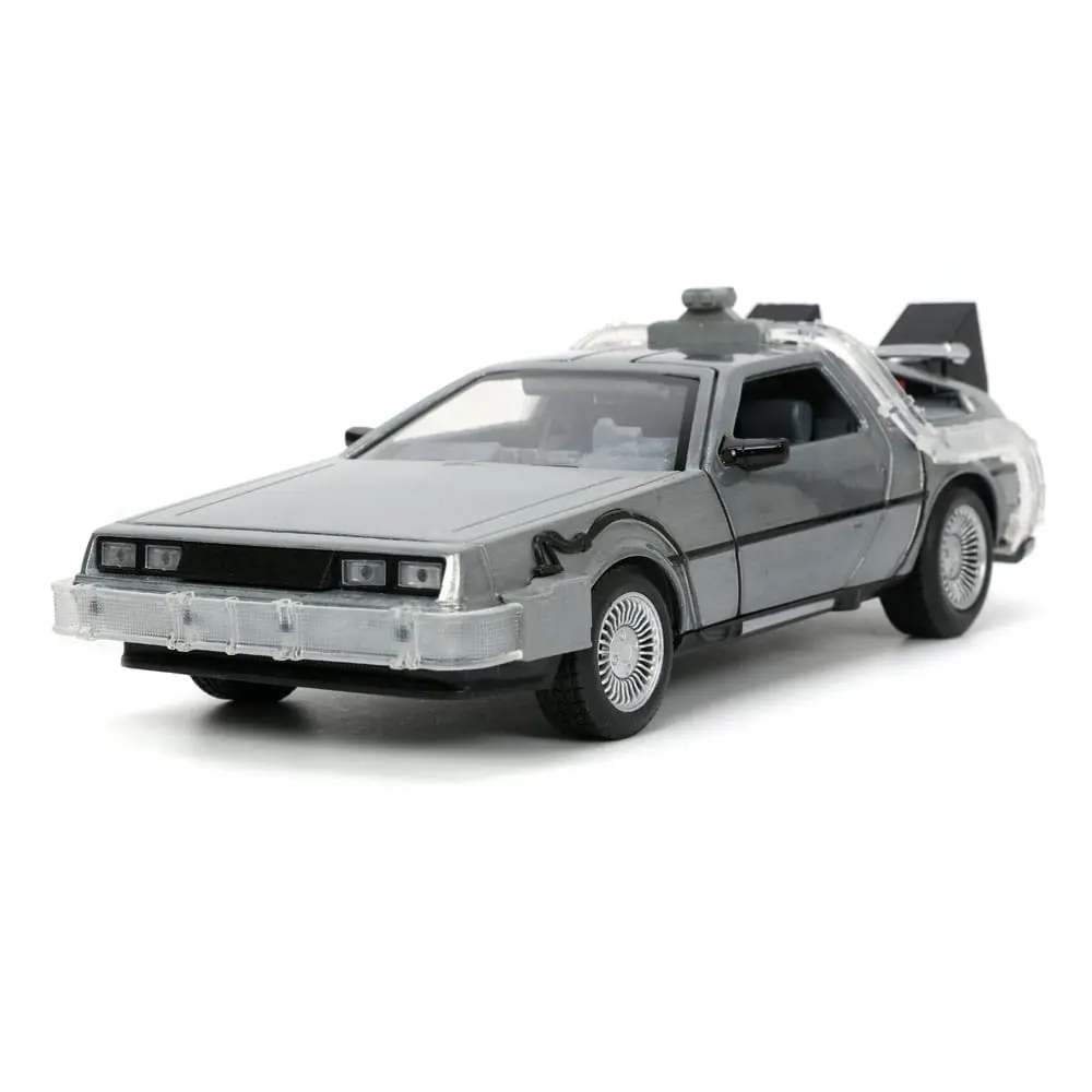 Back to the Future Hollywood Rides Diecast Model 1/24 Back to the Future 1 Vremeplov (časovni stroj) fotografija izdelka