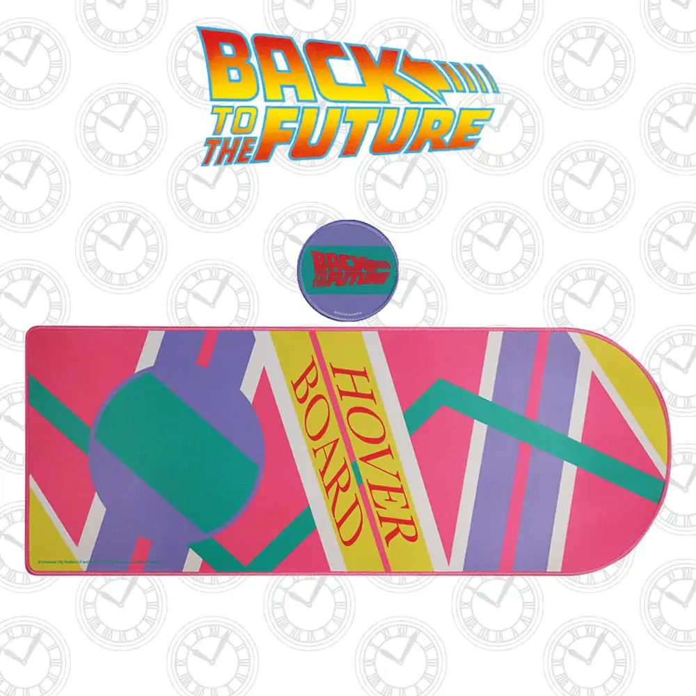 Back to the Future Podloga za mizo & Set podstavkov Hoverboard Limited Edition fotografija izdelka