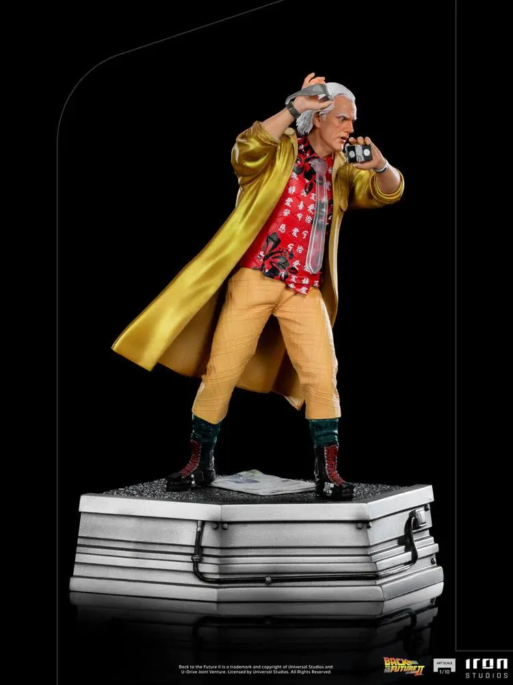 Back to the Future II Art Scale Kip 1/10 Doc Brown 25 cm fotografija izdelka