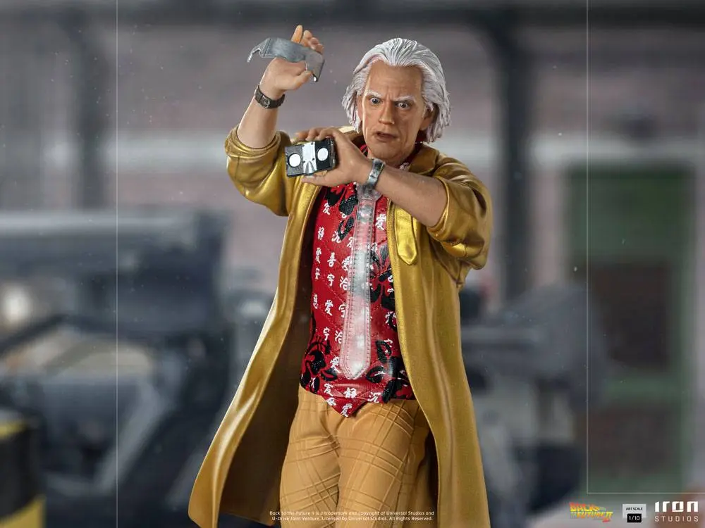 Back to the Future II Art Scale Kip 1/10 Doc Brown 25 cm fotografija izdelka