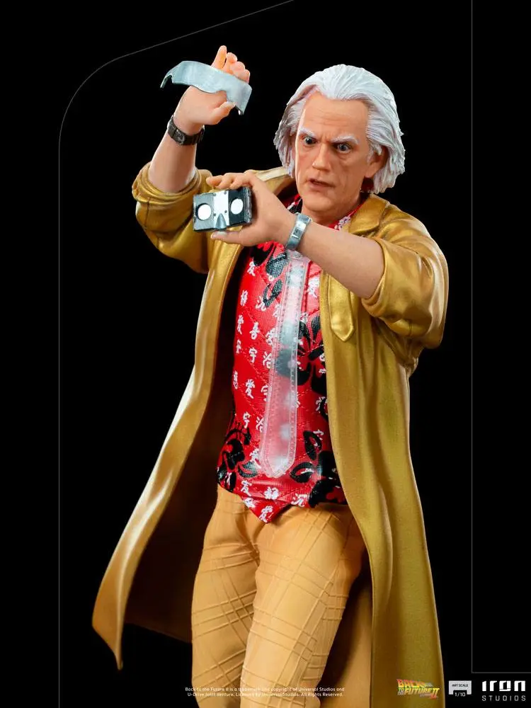 Back to the Future II Art Scale Kip 1/10 Doc Brown 25 cm fotografija izdelka