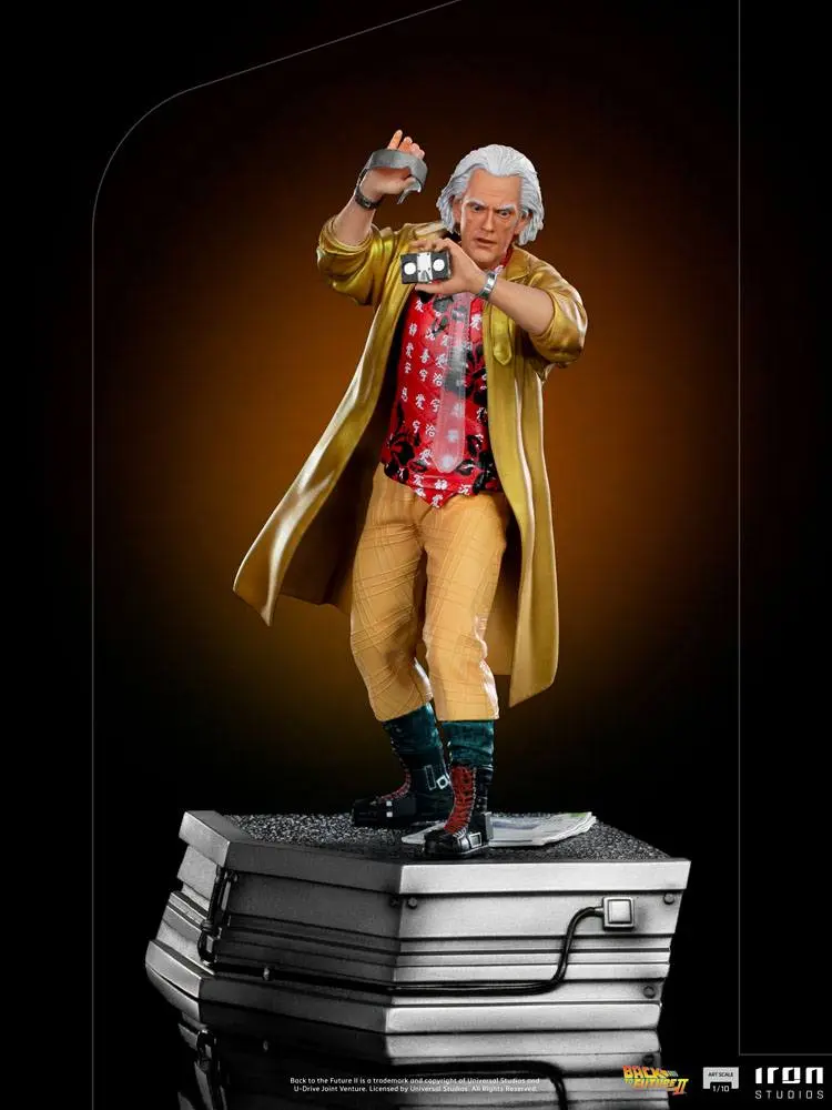 Back to the Future II Art Scale Kip 1/10 Doc Brown 25 cm fotografija izdelka