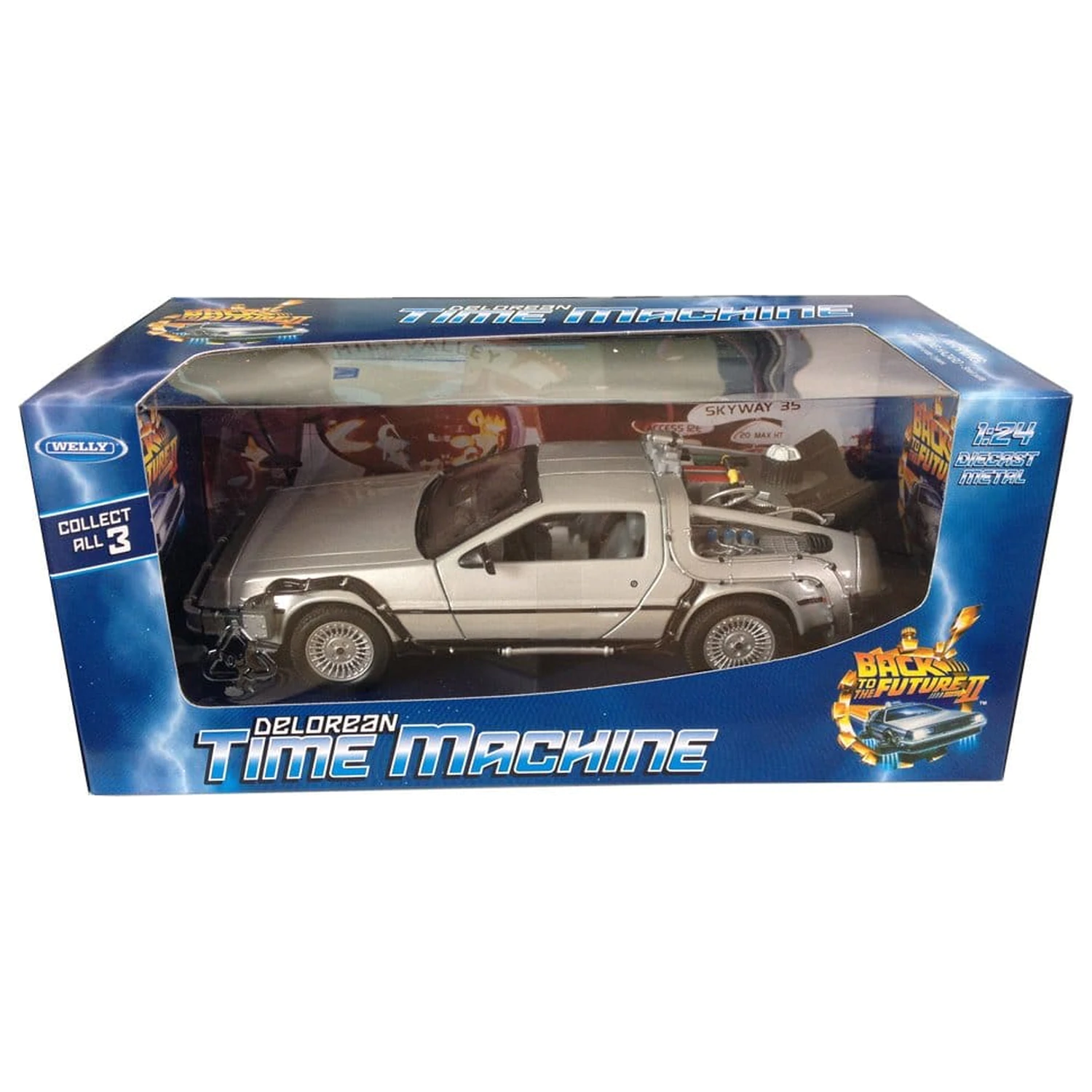 Back to the Future II uliti model 1/24 ´81 DeLorean LK Coupe 18 cm fotografija izdelka