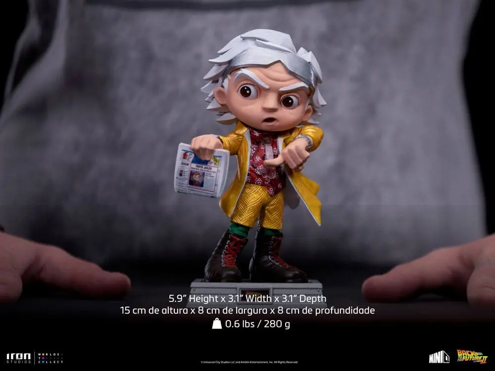 Back to the Future II Mini Co. PVC figura Doc Brown 15 cm fotografija izdelka