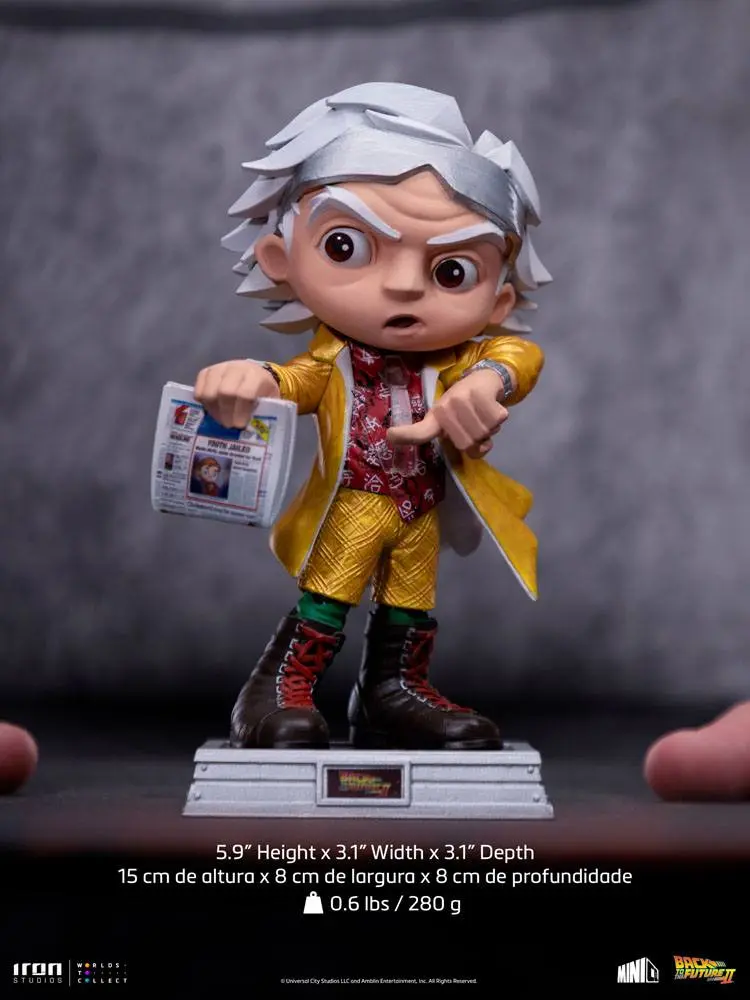 Back to the Future II Mini Co. PVC figura Doc Brown 15 cm fotografija izdelka
