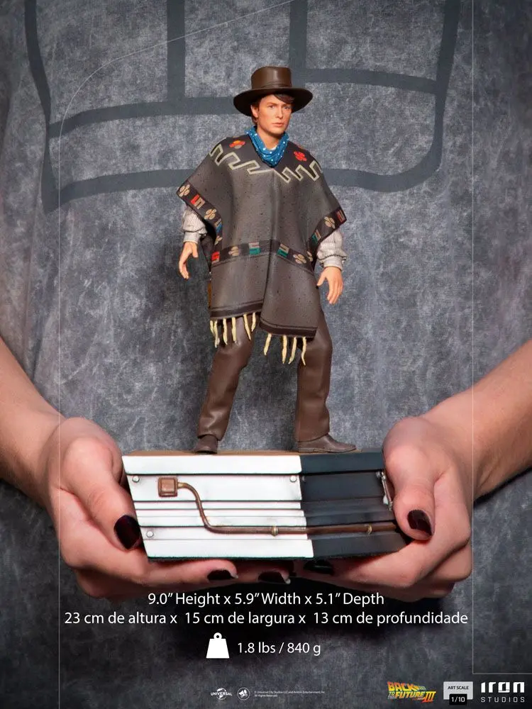 Back to the Future III Art Scale kip 1/10 Marty McFly 23 cm fotografija izdelka