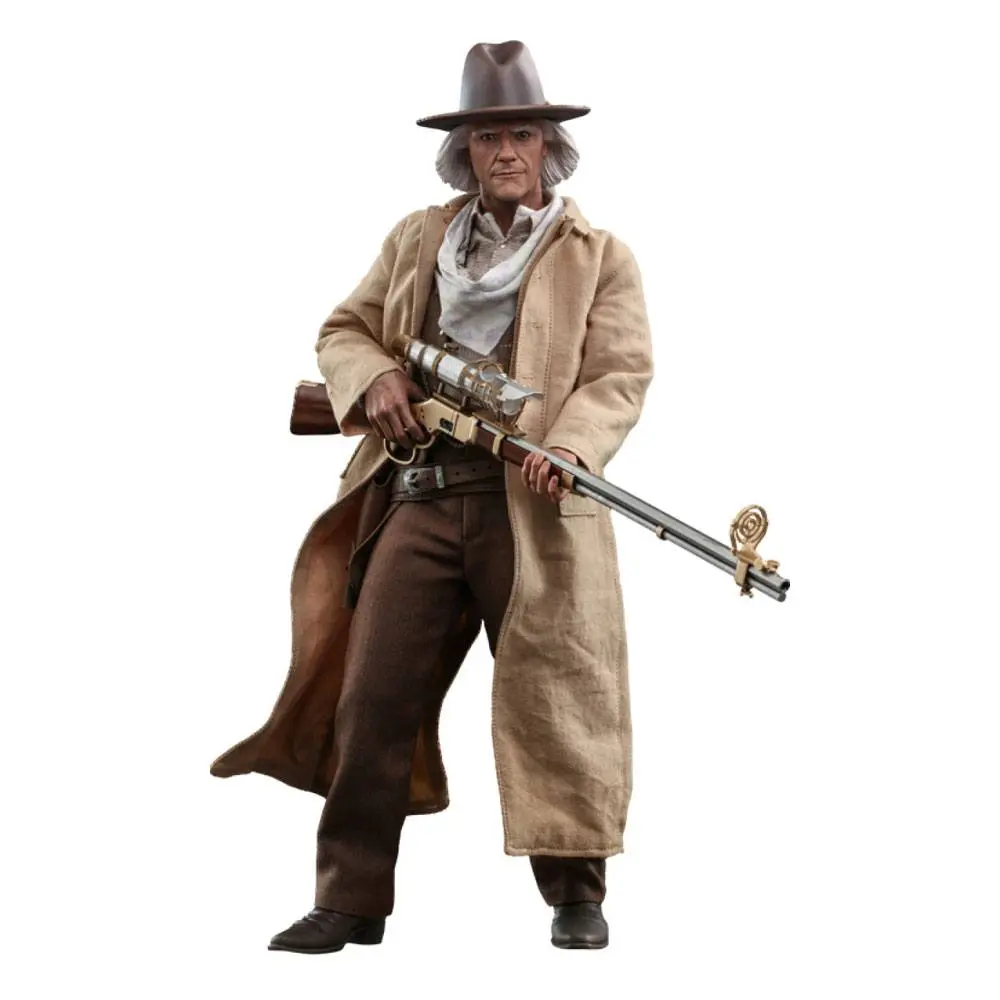 Back To The Future III Movie Masterpiece Akcijska figura 1/6 Doc Brown 32 cm fotografija izdelka