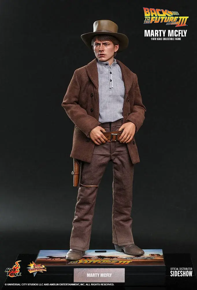 Back To The Future III Movie Masterpiece Akcijska figura 1/6 Marty McFly 28 cm fotografija izdelka