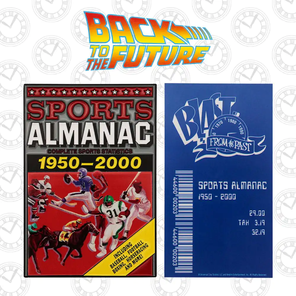 Back to the Future Ingot Športni almanah Limited Edition fotografija izdelka