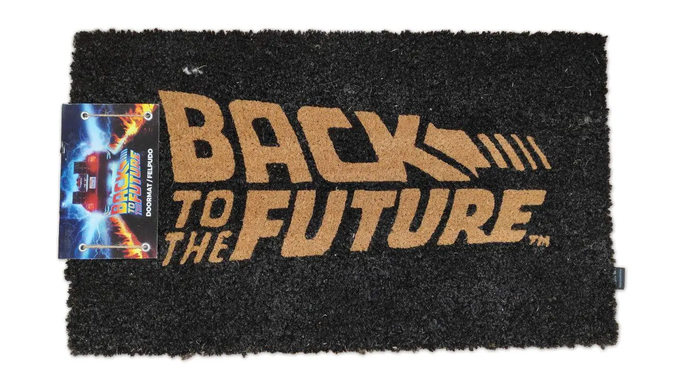 Back to the Future predpražnik Logo 43 x 72 cm fotografija izdelka