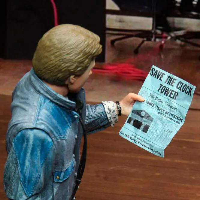 Akcijska figura Back to the Future Ultimate Marty McFly (Audition) 18 cm fotografija izdelka