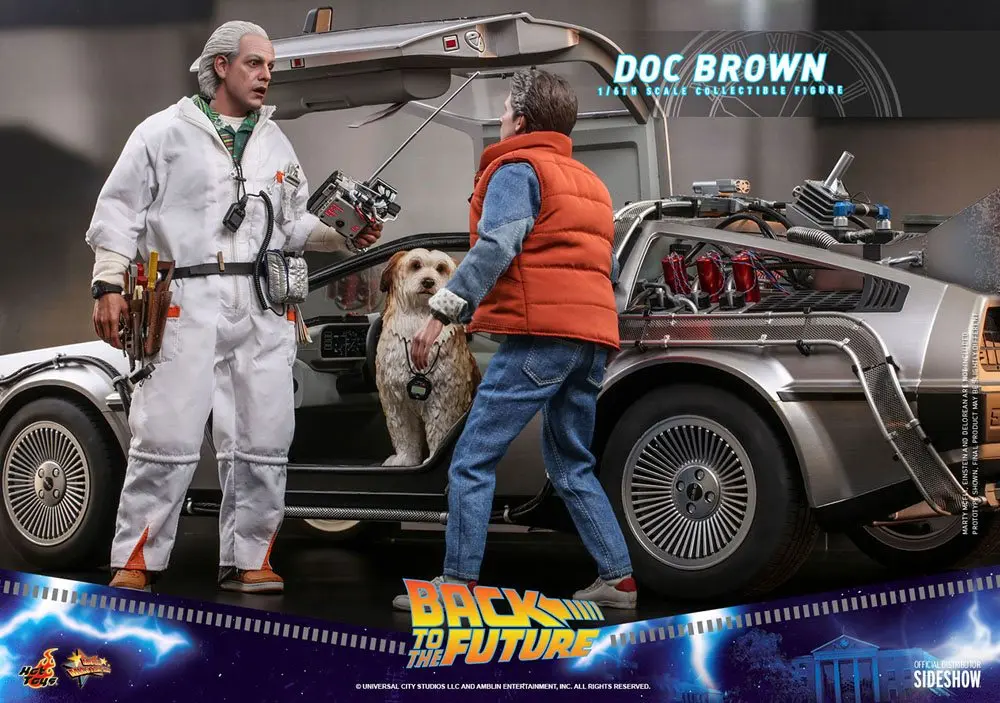 Akcijska figura mojstrovina filma Back To The Future 1/6 Doc Brown 30 cm fotografija izdelka