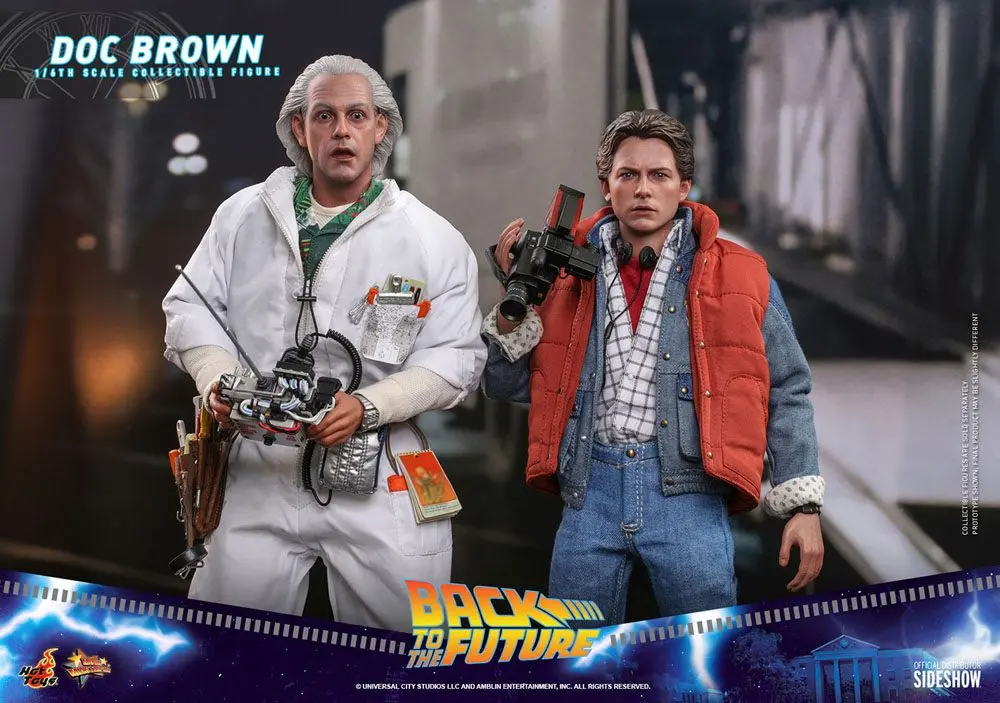 Akcijska figura mojstrovina filma Back To The Future 1/6 Doc Brown 30 cm fotografija izdelka