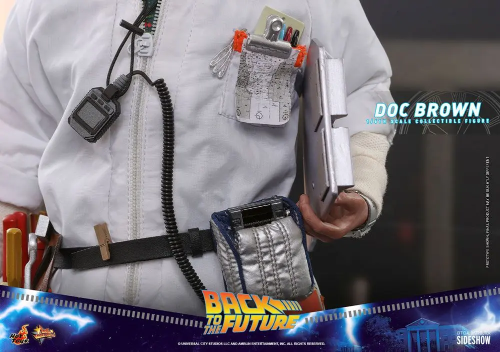 Akcijska figura mojstrovina filma Back To The Future 1/6 Doc Brown 30 cm fotografija izdelka