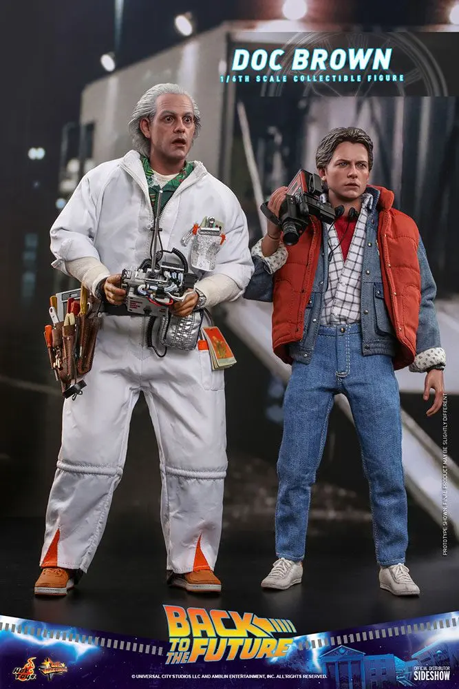 Akcijska figura mojstrovina filma Back To The Future 1/6 Doc Brown 30 cm fotografija izdelka