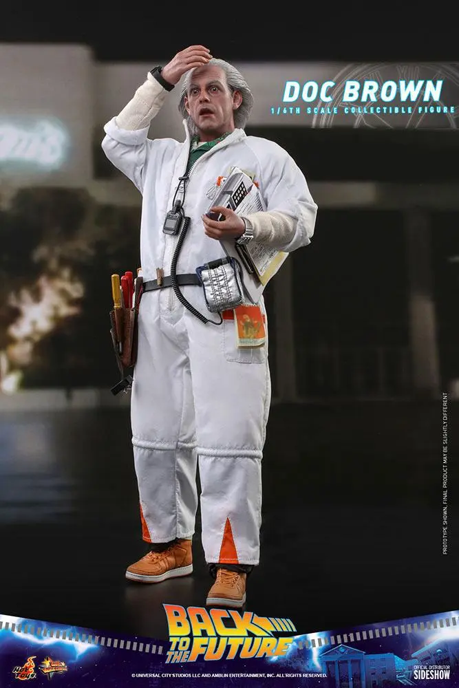 Akcijska figura mojstrovina filma Back To The Future 1/6 Doc Brown 30 cm fotografija izdelka