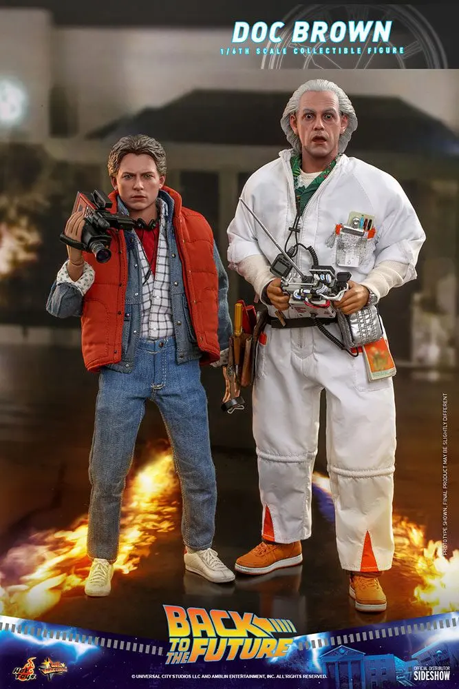 Akcijska figura mojstrovina filma Back To The Future 1/6 Doc Brown 30 cm fotografija izdelka