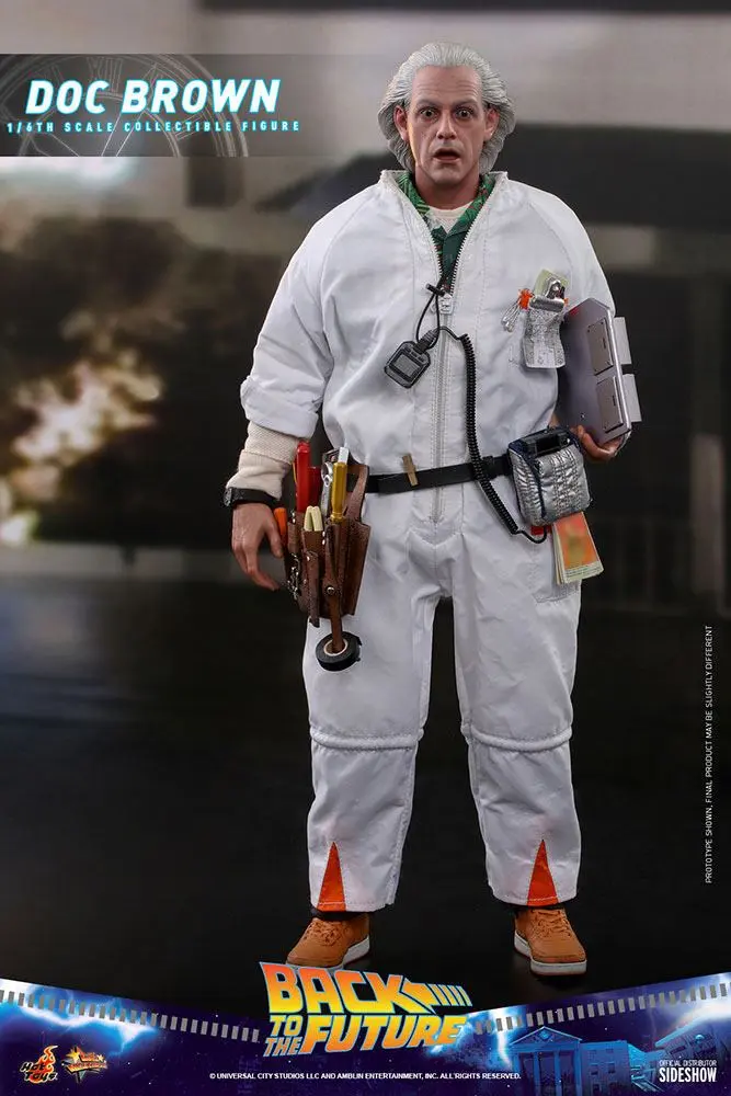 Akcijska figura mojstrovina filma Back To The Future 1/6 Doc Brown 30 cm fotografija izdelka