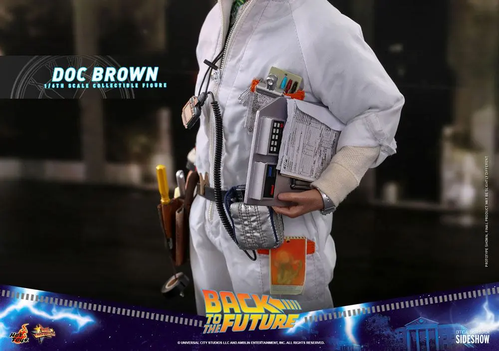 Akcijska figura mojstrovina filma Back To The Future 1/6 Doc Brown 30 cm fotografija izdelka