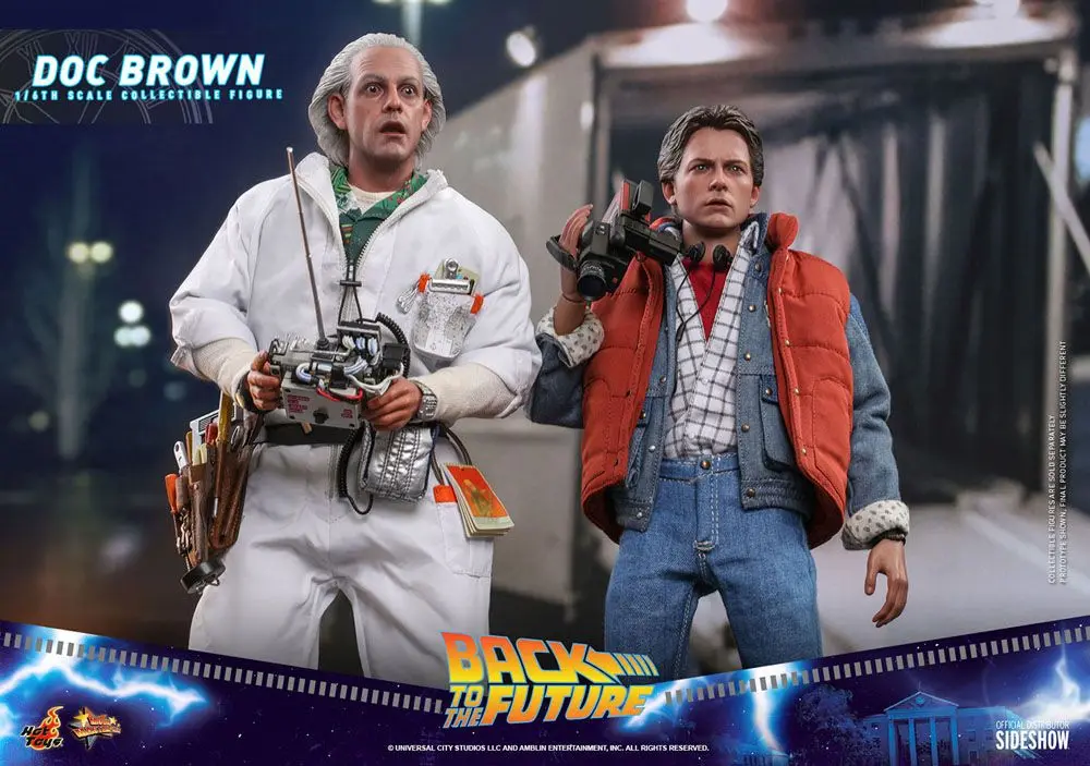 Akcijska figura mojstrovina filma Back To The Future 1/6 Doc Brown 30 cm fotografija izdelka