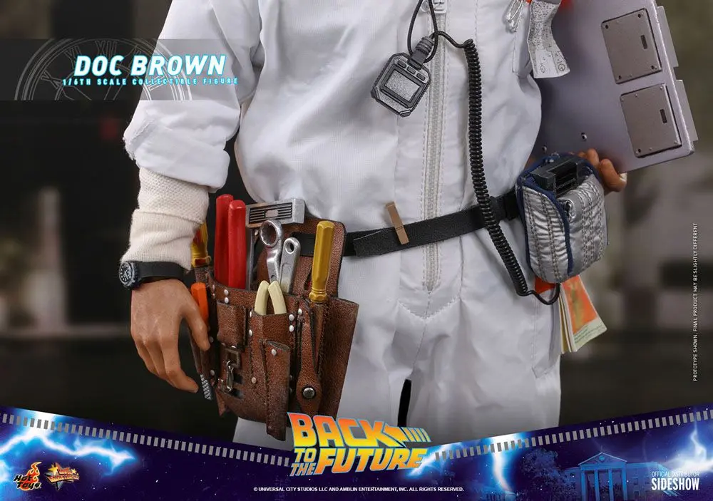 Akcijska figura mojstrovina filma Back To The Future 1/6 Doc Brown 30 cm fotografija izdelka