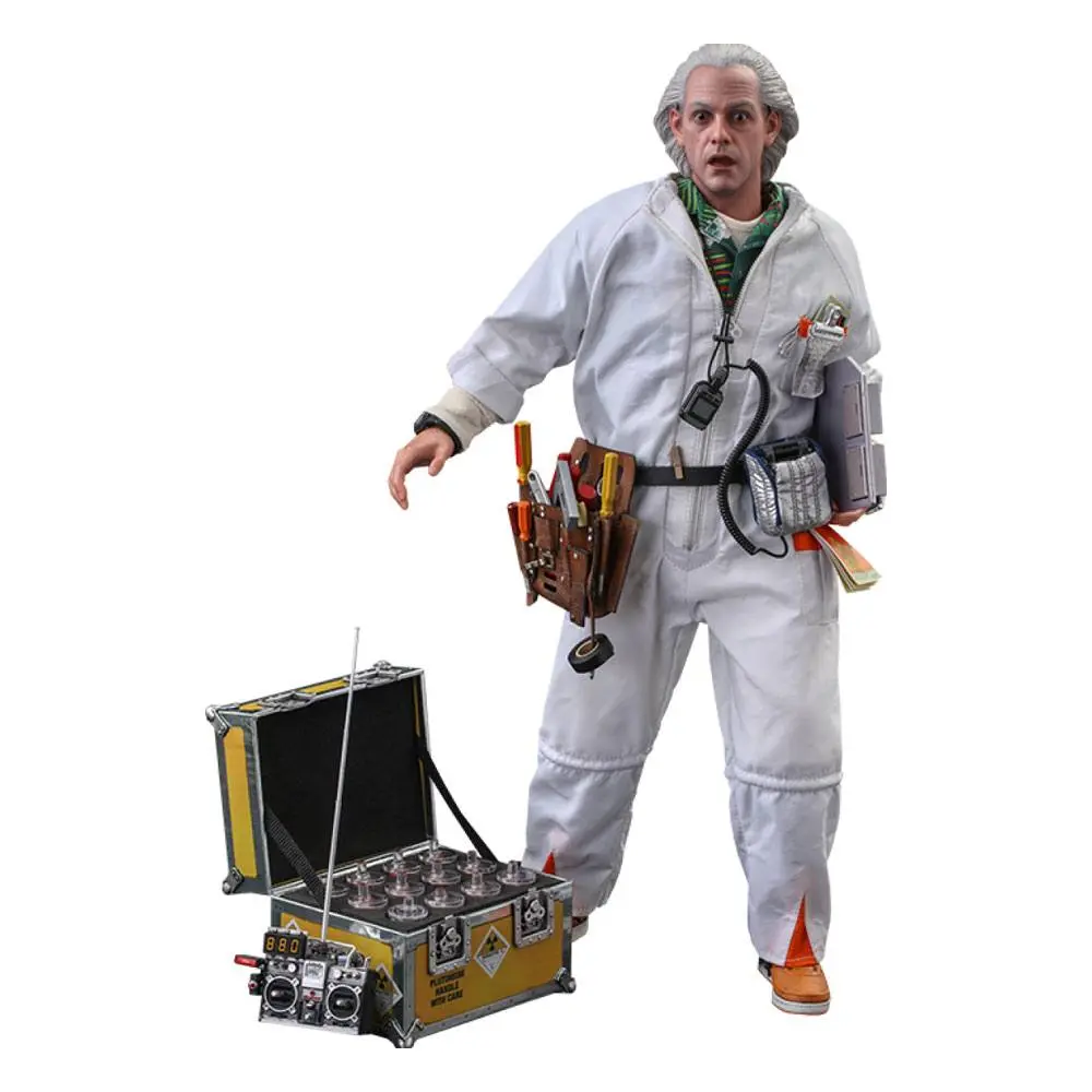 Back To The Future Movie Masterpiece akcijska figura 1/6 Doc Brown (Deluxe verzija) 30 cm fotografija izdelka