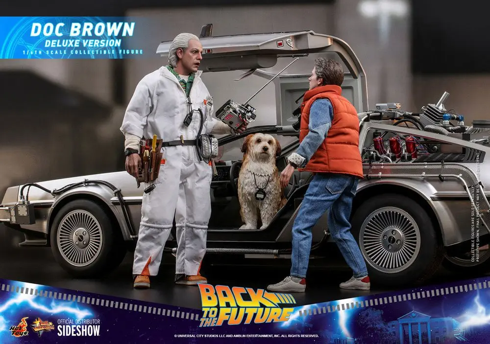 Back To The Future Movie Masterpiece akcijska figura 1/6 Doc Brown (Deluxe verzija) 30 cm fotografija izdelka