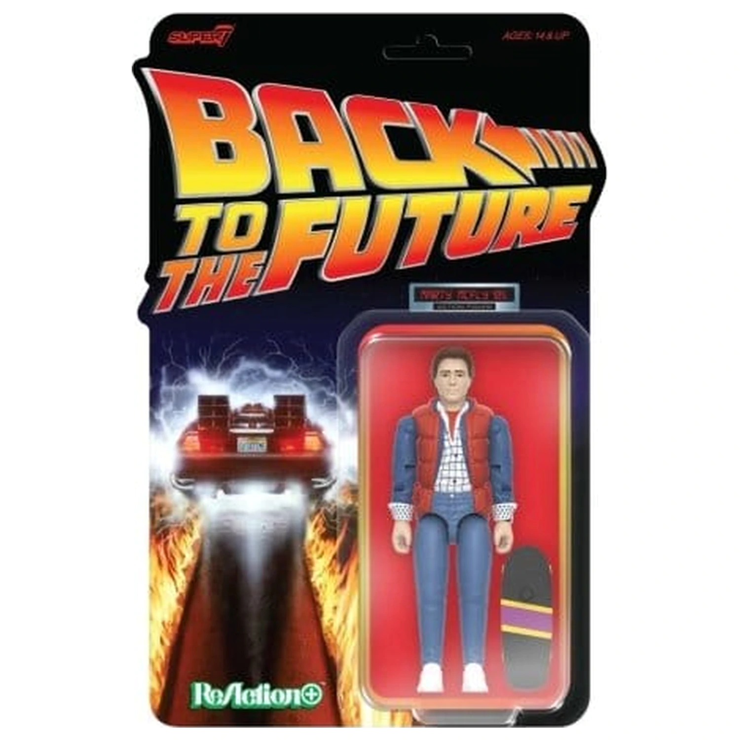 Back To The Future ReAction+ akcijska figura Wave 01 Marty McFly '85 fotografija izdelka