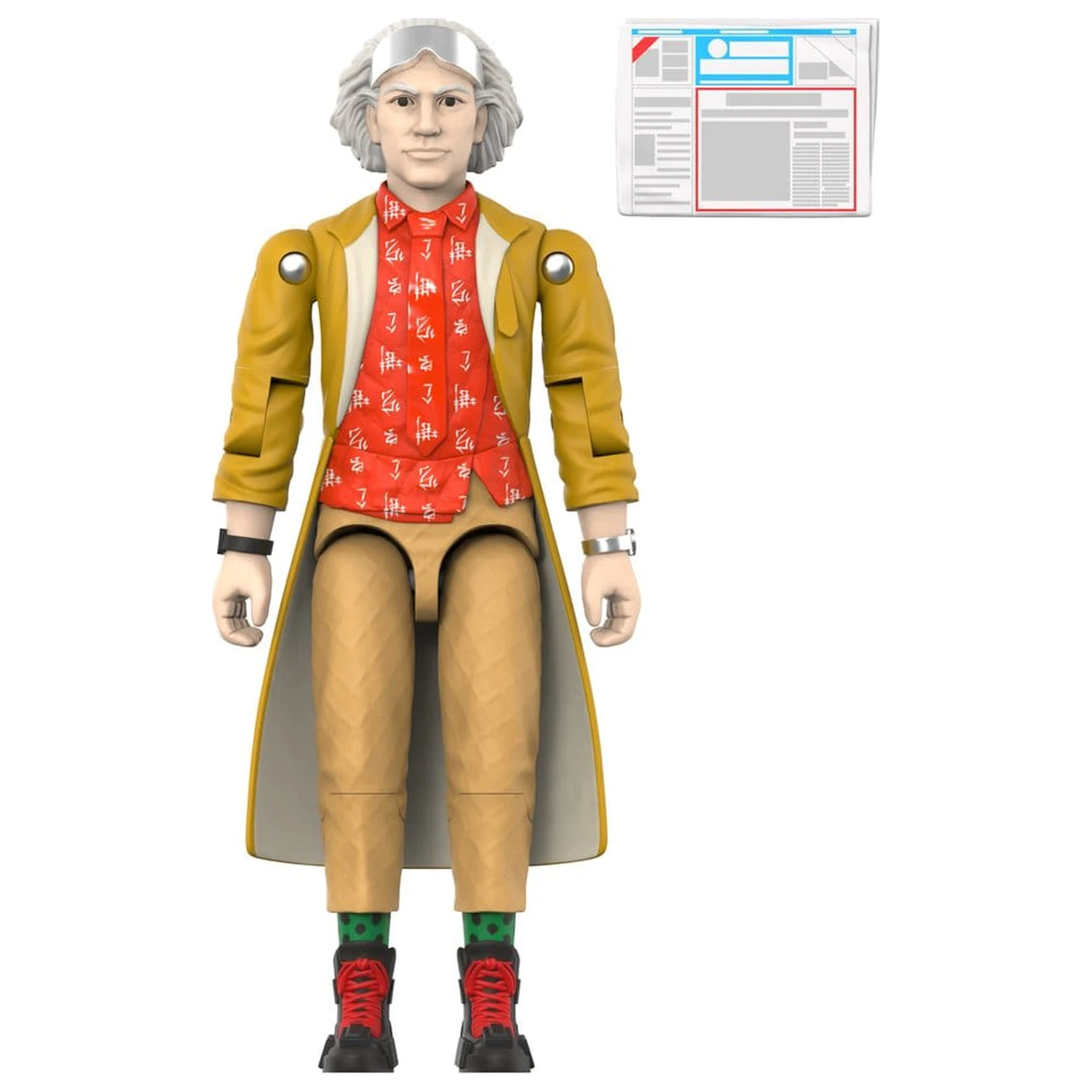 Back to the Future ReAction+ akcijska figura Val 02 Dr. Emmett Brown (2015) fotografija izdelka