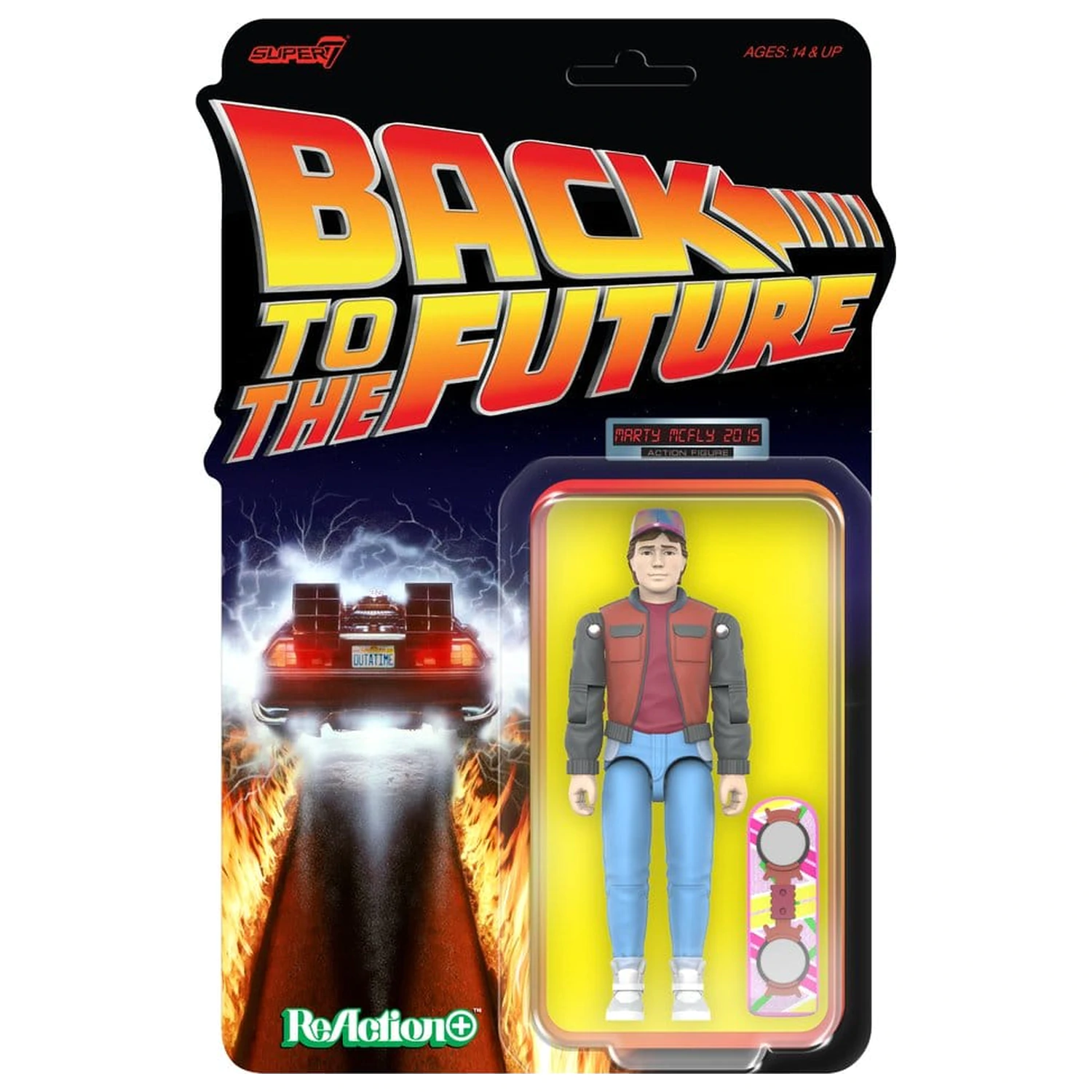Back to the Future ReAction+ akcijska figura Val 02 Marty McFly (2015) fotografija izdelka