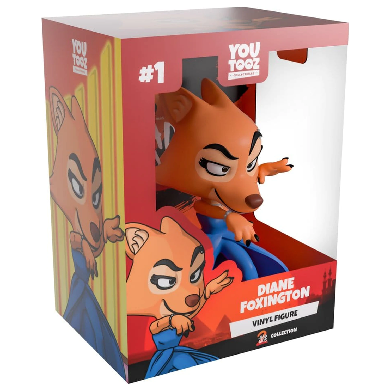 Bad Guys 2 Vinyl figurica Diane Foxington 12 cm fotografija izdelka