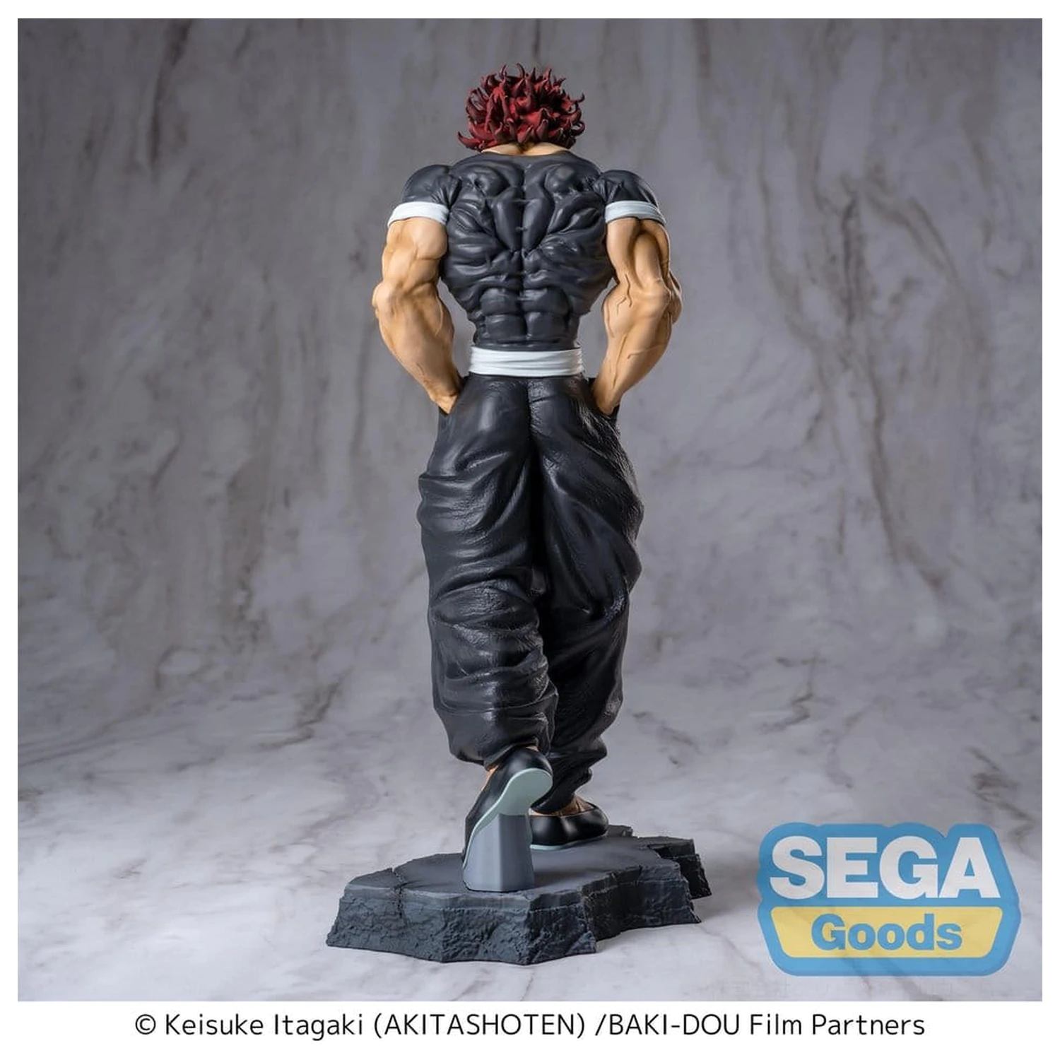 Baki-Dou Luminasta PVC figura Yujiro Hanma 25 cm fotografija izdelka