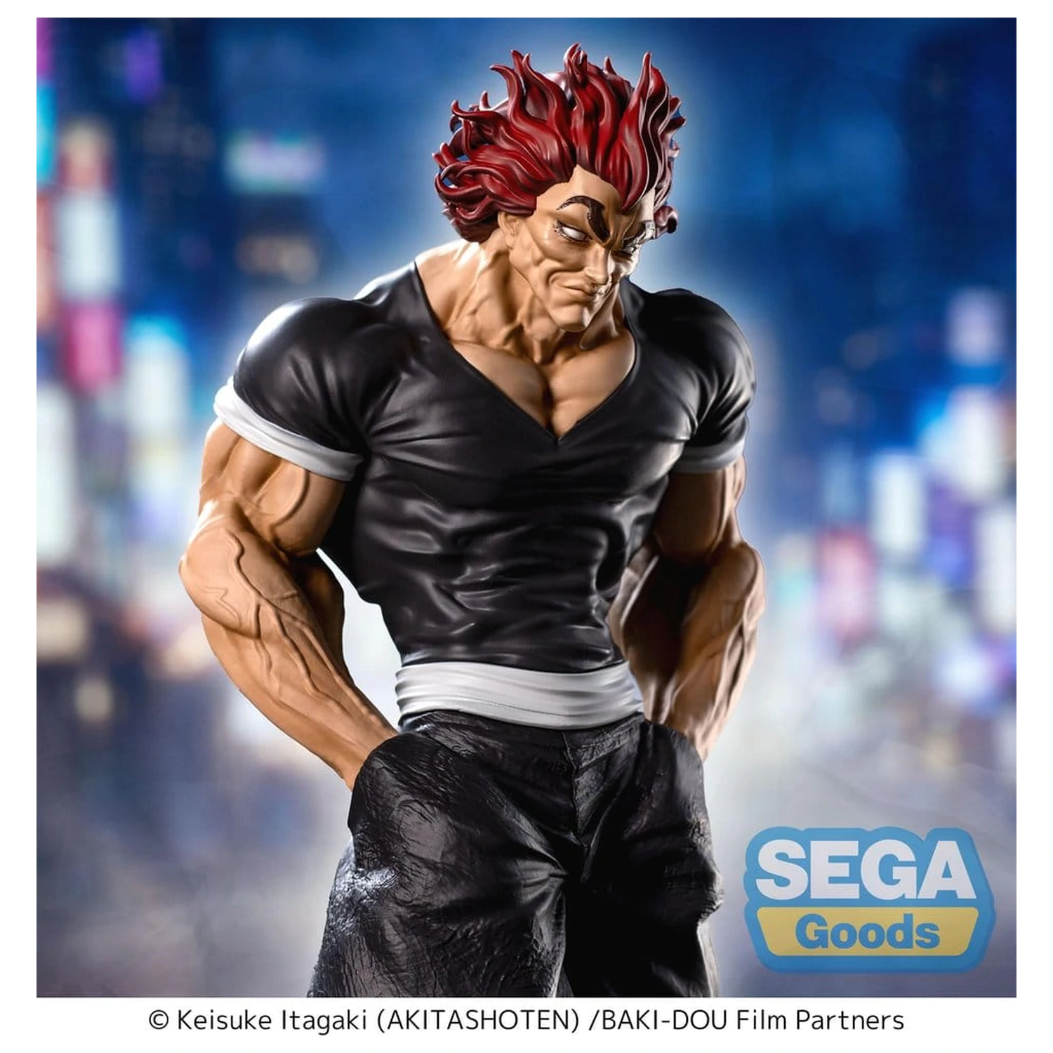 Baki-Dou Luminasta PVC figura Yujiro Hanma 25 cm fotografija izdelka