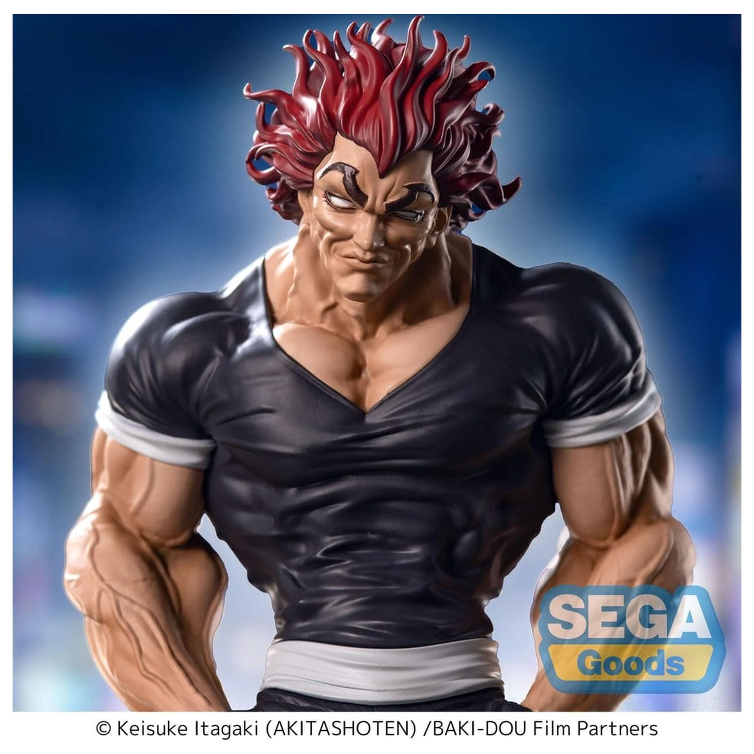 Baki-Dou Luminasta PVC figura Yujiro Hanma 25 cm fotografija izdelka
