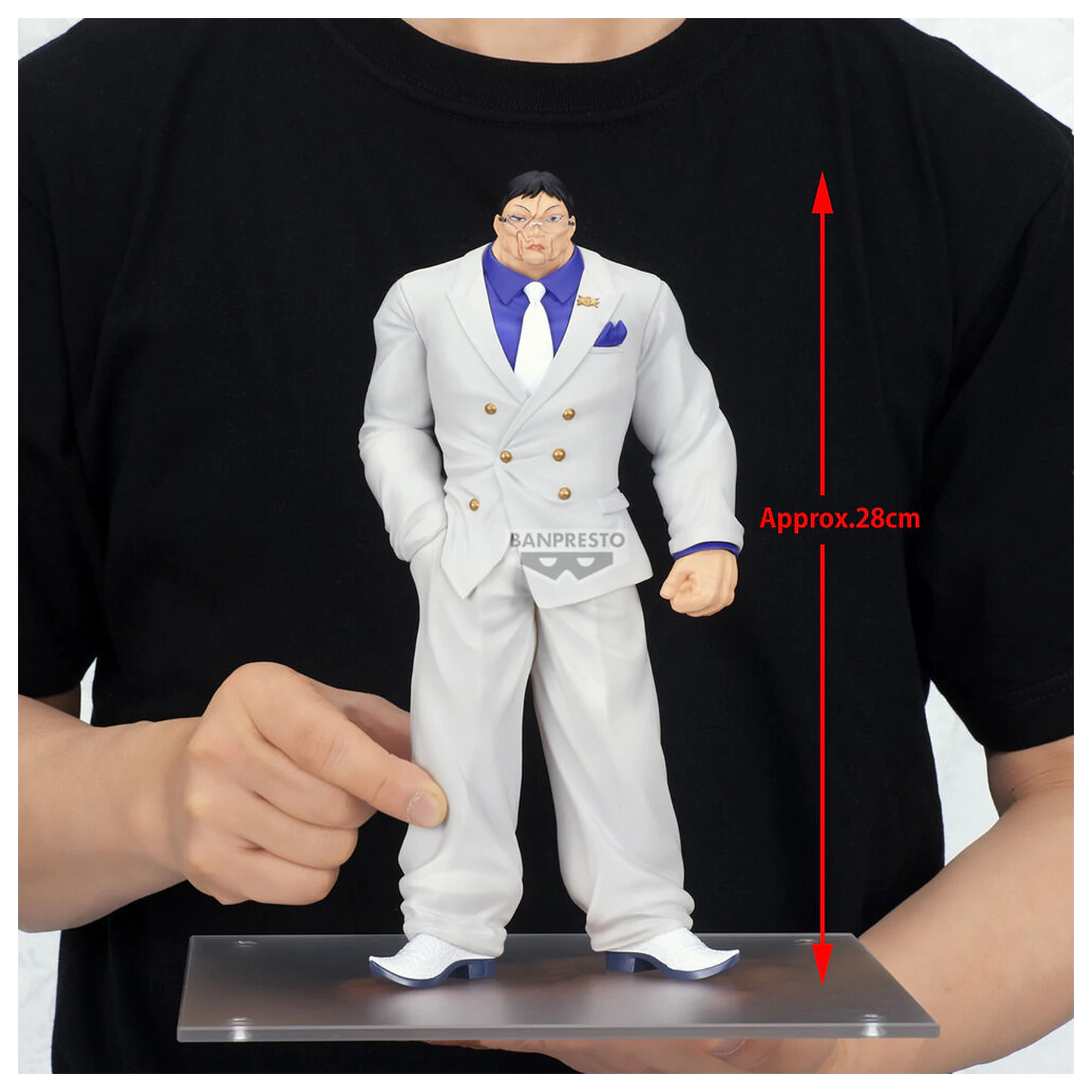 Baki Grandista Hanayama Kaoru figura 17cm fotografija izdelka