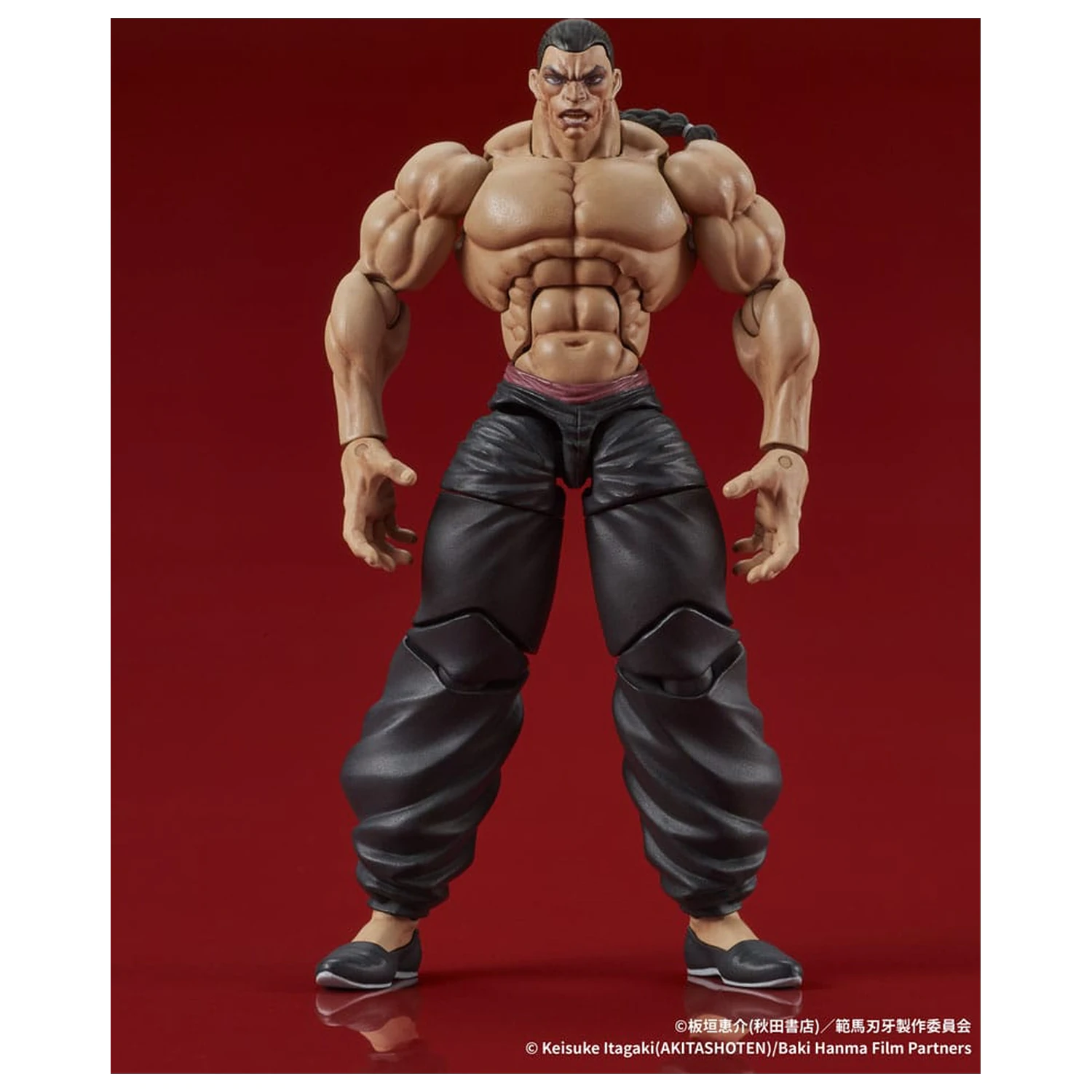 Baki Hanma Digaction Akcijska figura Retsu Kaioh 7 cm fotografija izdelka