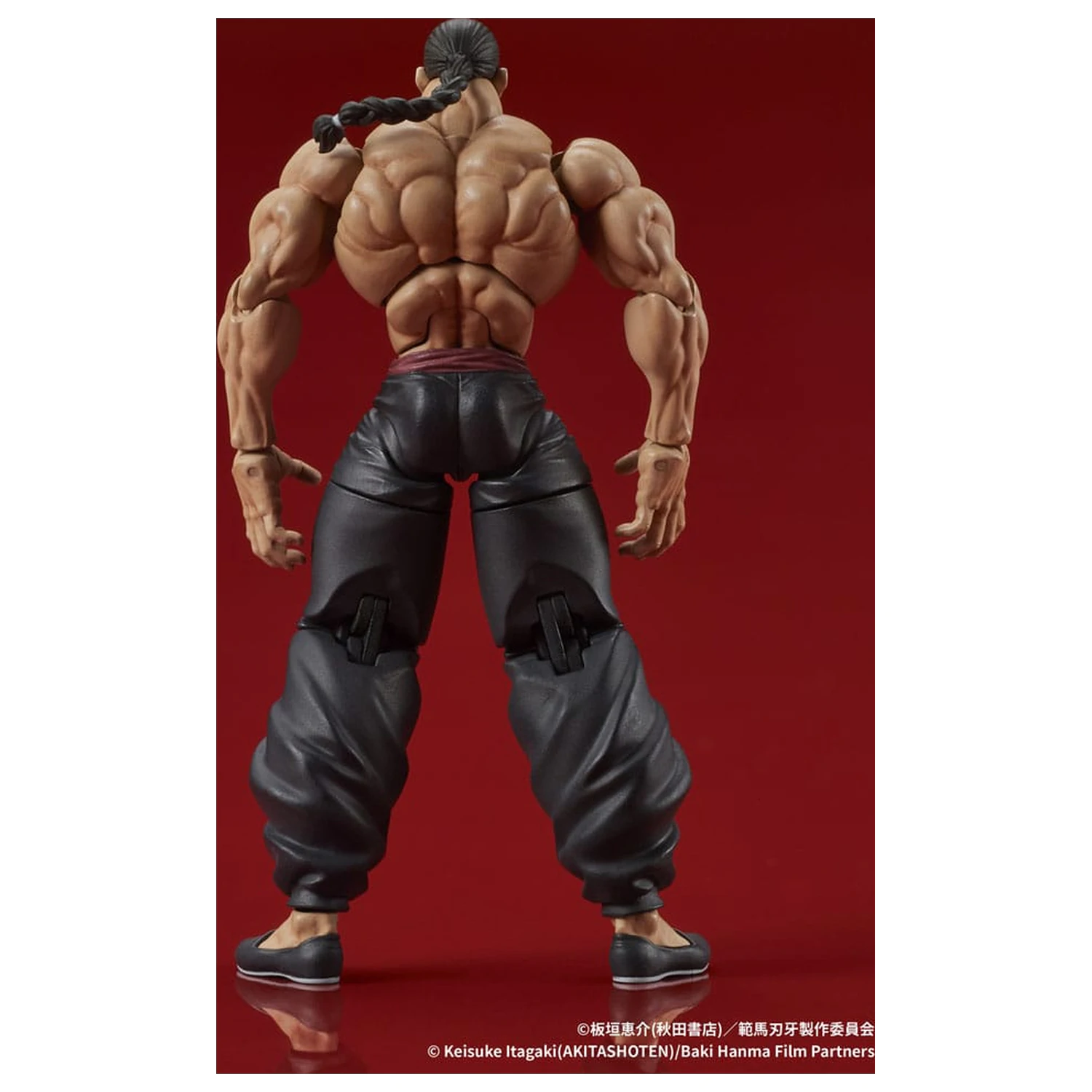 Baki Hanma Digaction Akcijska figura Retsu Kaioh 7 cm fotografija izdelka