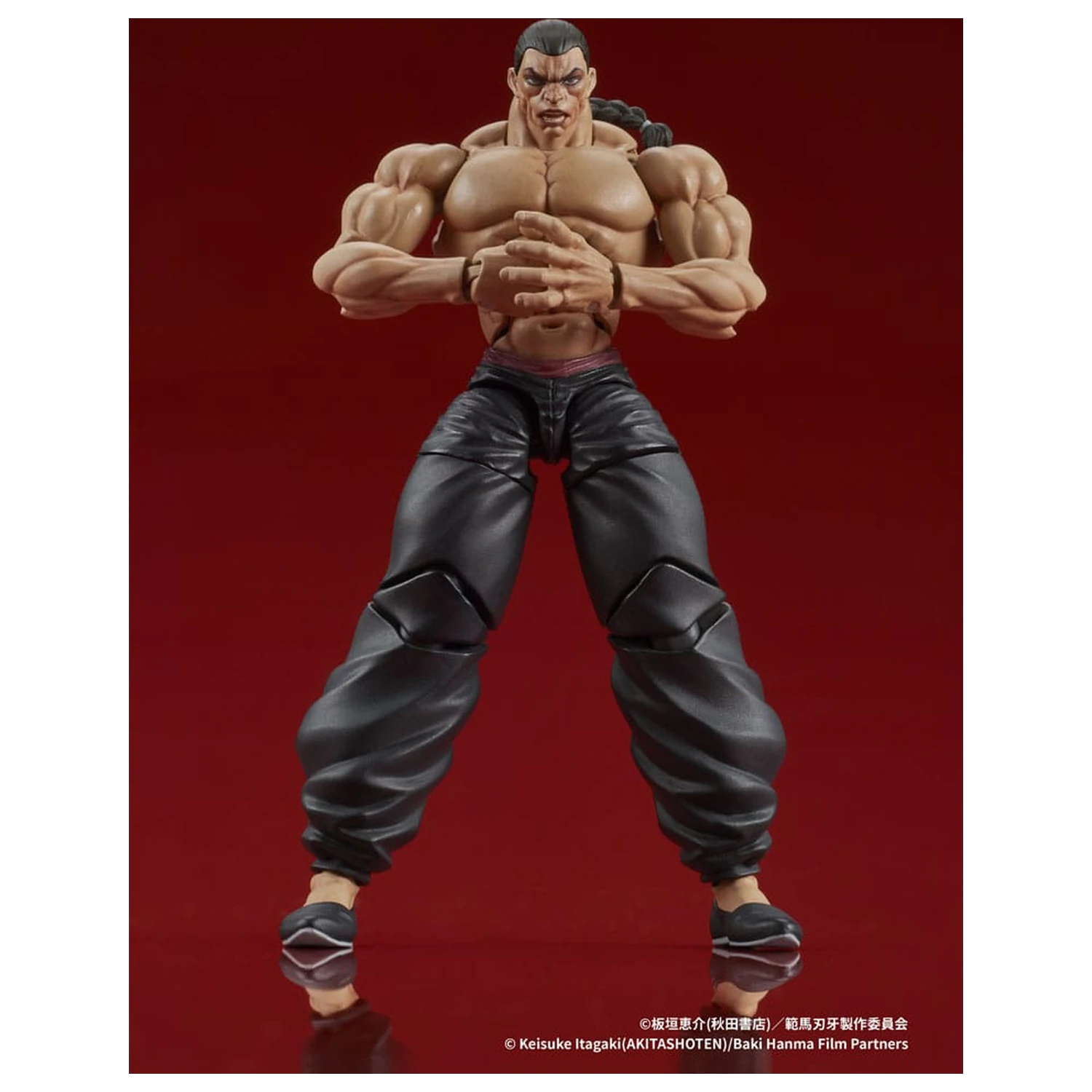 Baki Hanma Digaction Akcijska figura Retsu Kaioh 7 cm fotografija izdelka