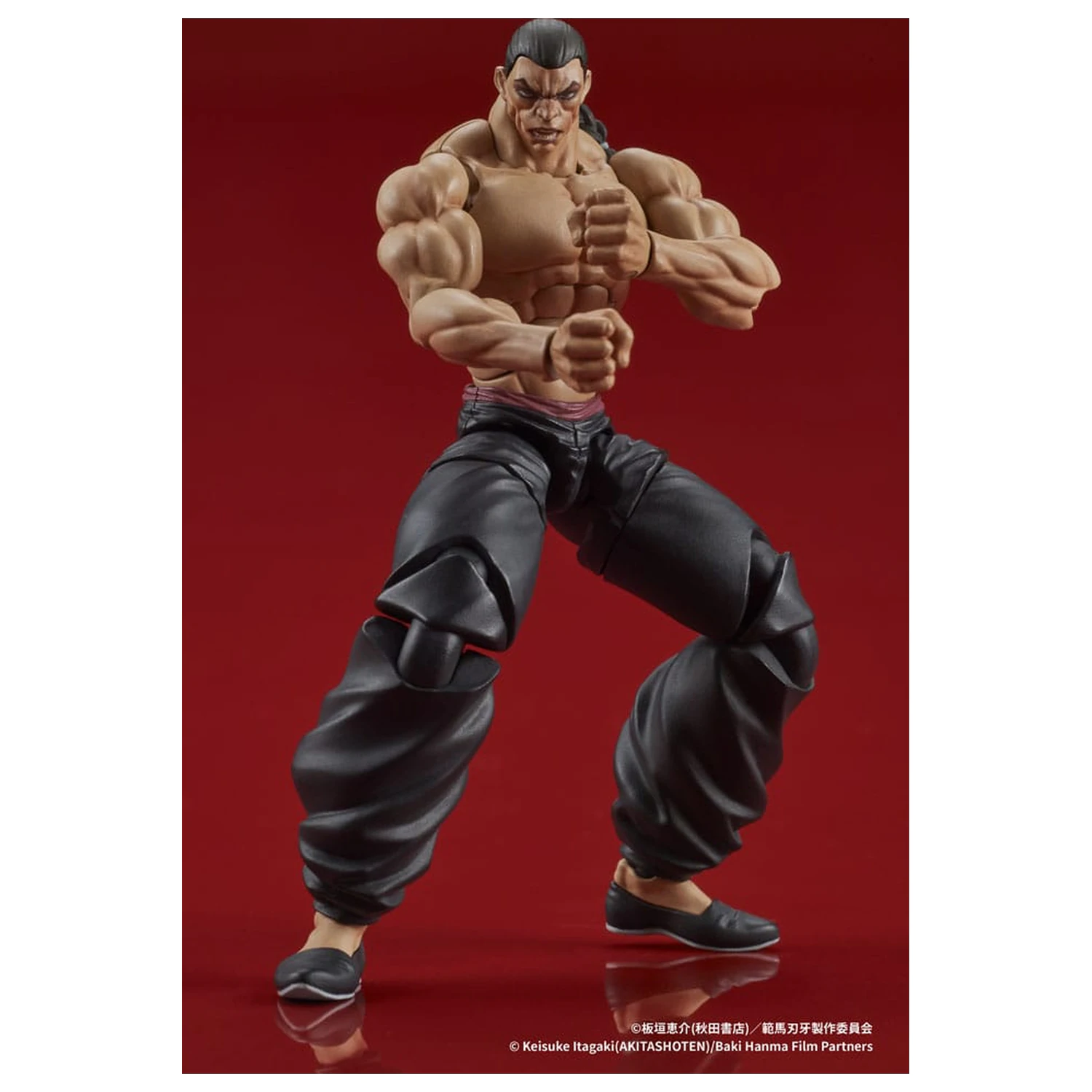 Baki Hanma Digaction Akcijska figura Retsu Kaioh 7 cm fotografija izdelka